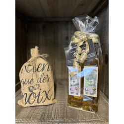 Coffret 2 huiles (Noix & Noisette) - Bouteille de 25cl